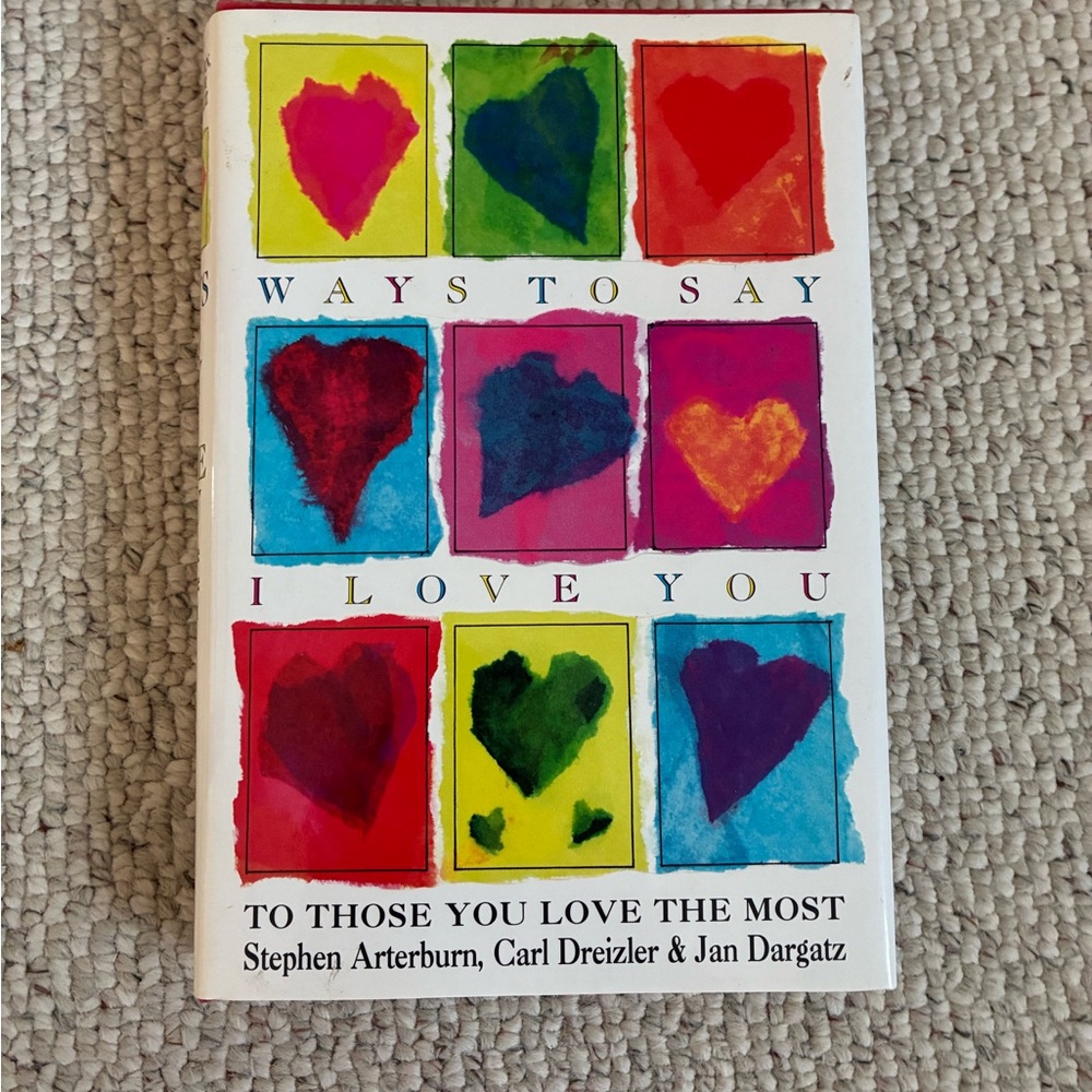 Ways to Say I Love You Coffee Table Book